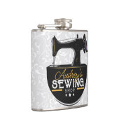 Antiek naaimachine TOEVOEGDE NAAM Zeemacht Heupfles (Rechts)