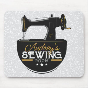 Antiek naaimachine TOEVOEGDE NAAM Zeemacht Muismat