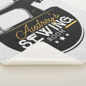 Antiek naaimachine TOEVOEGDE NAAM Zeemacht Sherpa Deken (3/4)