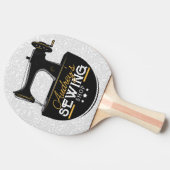 Antiek naaimachine TOEVOEGDE NAAM Zeemacht Tafeltennisbatje (Zijkant)