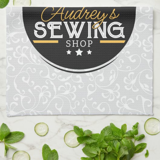 Antiek naaimachine TOEVOEGDE NAAM Zeemacht Theedoek (Gevouwen)