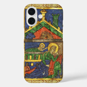 ANTIEK NATIVITEITSCHRISTMAS PARCHCHMENT iPhone 16 HOESJE