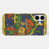 ANTIEK NATIVITEITSCHRISTMAS PARCHCHMENT Case-Mate iPhone CASE (Achterkant (horizontaal))