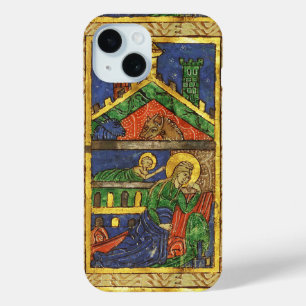 ANTIEK NATIVITEITSCHRISTMAS PARCHCHMENT iPhone 15 CASE