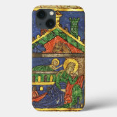 ANTIEK NATIVITEITSCHRISTMAS PARCHCHMENT Case-Mate iPhone CASE (Achterkant)