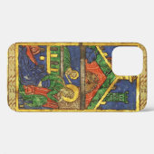 ANTIEK NATIVITEITSCHRISTMAS PARCHCHMENT Case-Mate iPhone CASE (Achterkant (horizontaal))