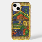 ANTIEK NATIVITEITSCHRISTMAS PARCHCHMENT Case-Mate iPhone CASE (Achterkant)
