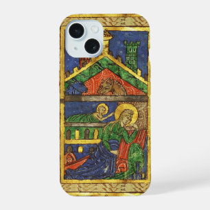 ANTIEK NATIVITEITSCHRISTMAS PARCHCHMENT iPhone 15 CASE