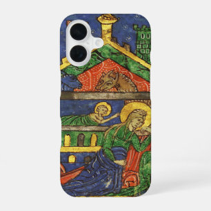 ANTIEK NATIVITEITSCHRISTMAS PARCHCHMENT iPhone 16 HOESJE