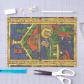 ANTIEK NATIVITEITSCHRISTMAS PARCHCHMENT TISSUEPAPIER (Craft)