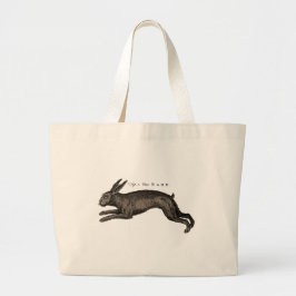Antiek Natuurhistorische Kunst De Haas Grote Tote Bag