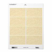 Antiek natuurlijke stroomgebied etiket (Full Sheet)