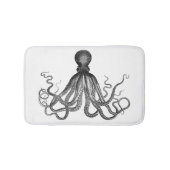 Antiek Nautical Steampunk Octopus  Kraken Badmat (Voorkant)