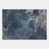 Antiek  Nautisch Inpakpapier Vel (Voorkant 3)