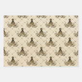 Antiek  Nautisch Inpakpapier Vel (Voorkant)