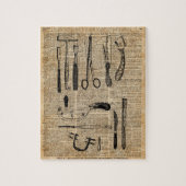 Antiek Necropsiekits, Zombie Apoalypse,  kunst Legpuzzel (Verticaal)