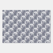 Antiek Nederlandse Delft Blue Windmill Inpakpapier Vel (Voorkant)