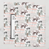 Antiek neushoorn Rhino Abrecht Durer stijl Kaart (Voorkant / Achterkant)