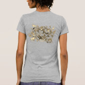 Antiek Noordelijke Bird Zonder Grenzen T-shirt (Achterkant)