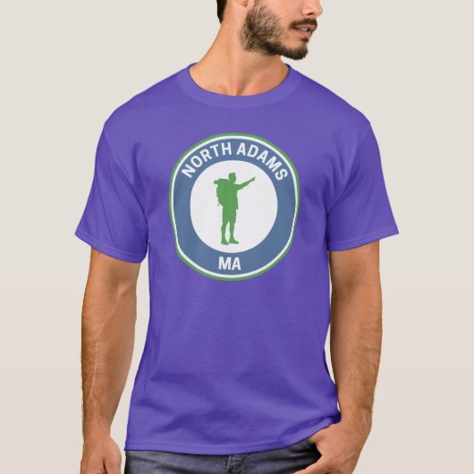 Antiek North Adams Massachusetts T-shirt (Voorkant)