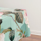 Antiek nostalgisch Redouté Rozen Patroonmunt Tafelkleed (Voorbeeld)