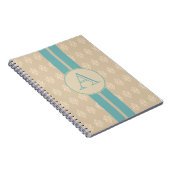 Antiek Notitieboek van Monogrammed Lace (Rechterzijde)