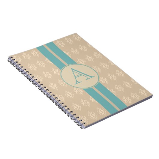 Antiek Notitieboek van Monogrammed Lace (Rechterzijde)