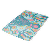 Antiek octopus op Blue Paisley Badmat