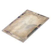 antiek olijfboom - abstracte epheera notitieblok (Schuin)