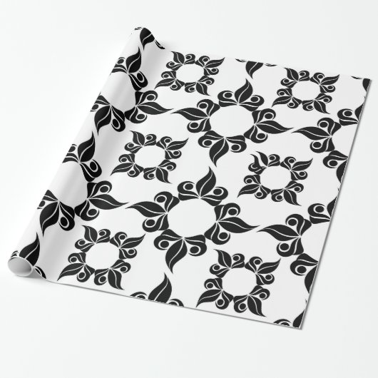 antiek ondoorzichtig verpakkingspapier cadeaupapier (Uitgerold)