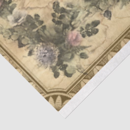 Antiek ontkoppeling van champagne en films tissuepapier (Detail)