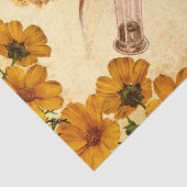 Antiek ontkoppeling van Cherub Keulen Tissuepapier (Detail)