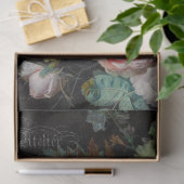 Antiek ontkoppeling van het leven van Floral Tissuepapier (Geschenk)