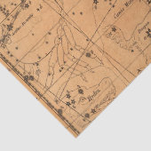 Antiek ontwerp van de Galaxy Kaart Reeks 1 Tissuepapier (Detail)