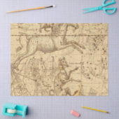 Antiek ontwerp van de Galaxy Kaart Reeks 2 Tissuepapier (Craft)