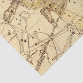 Antiek ontwerp van de Galaxy Map-reeks 9 Tissuepapier (Detail)