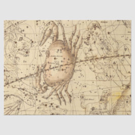 Antiek ontwerp van de Galaxy Map Series 4 Tissuepapier