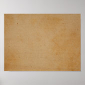Antiek ontwerp voor bruin papier Achtergrond Poster (Voorkant)