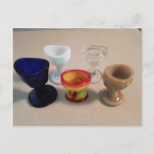 antiek Oogwas met oud flesje Briefkaart (Voorkant)