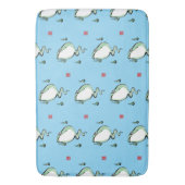 Antiek Oorsprong Verhaal Grumpy Frog Japanese Toad Badmat (Voorkant Verticaal)