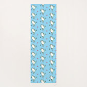 Antiek Oorsprong Verhaal Grumpy Frog Japanese Toad Yogamat (Achterkant)