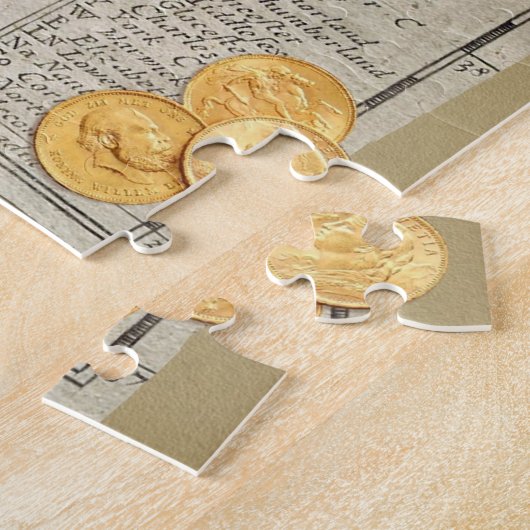 Antiek Oost-Kustpuzzel Legpuzzel (Zijkant)