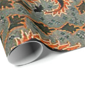 Antiek oost-Turks Perzisch Paisleytapijt Cadeaupapier (Rol Hoek)