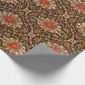 Antiek oost-Turks Perzisch Patroon Cadeaupapier (Hoek)