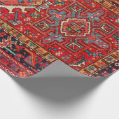 Antiek oost-Turks Perzisch tapijt Cadeaupapier (Hoek)