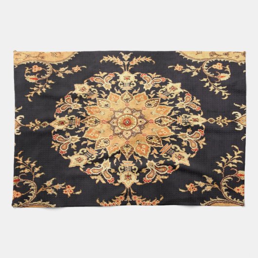 Antiek oost-Turks Perzisch tapijt Theedoek (Horizontaal)