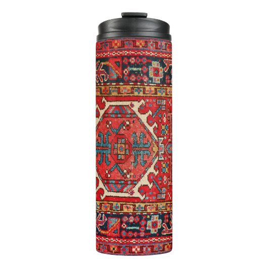 Antiek oost-Turks Perzisch tapijt Thermosbeker (Voorkant)