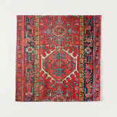 Antiek oost-Turks Perzisch tapijt Wandkleed (Voorkant)