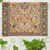 Antiek oost-Turkse tapijttextiel Theedoek (Gevouwen)