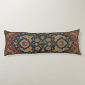 Antiek oosterachtig Perzisch Rode Patroon Lichaamskussen (Achterkant)